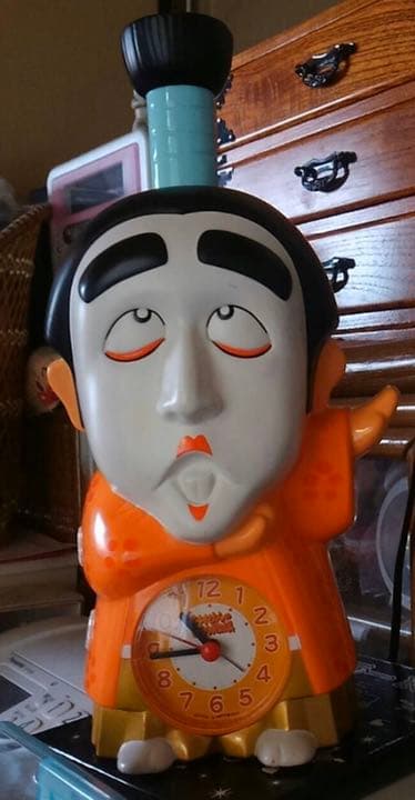 志村けん 目覚まし時計