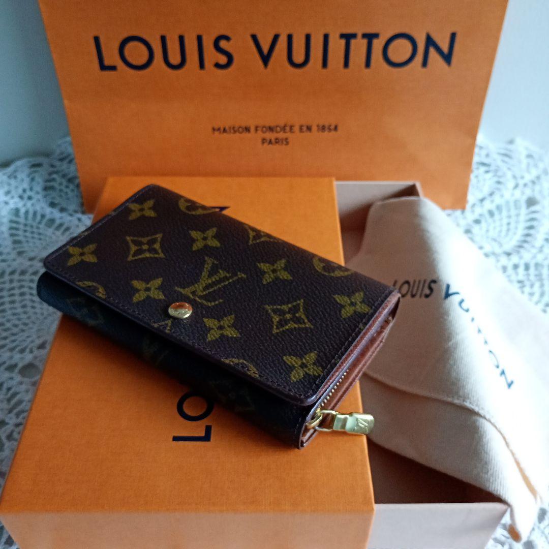 ルイヴィトン モノグラム L字ファスナー 二つ折り財布 メンズ＆レディース