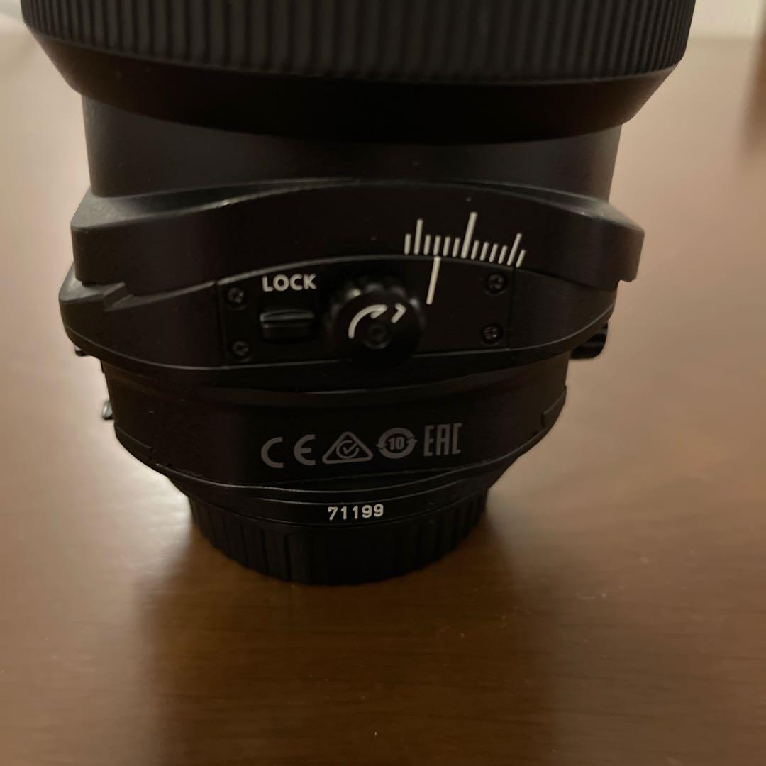 完動品　美品　本体とキャップのみ　Canon TS-E 17mm F4L EF