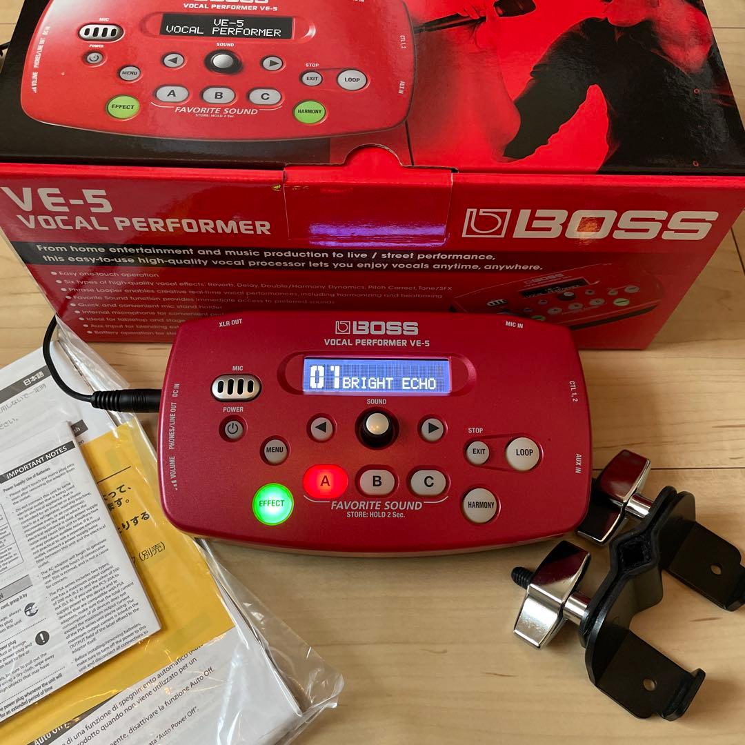BOSS VE-5 ボーカルパフォーマー ボーカルエフェクター 元箱あり