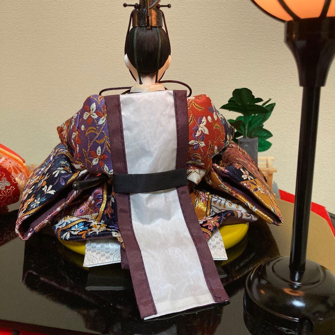 久月　三五雛人形　親王飾りケース入り