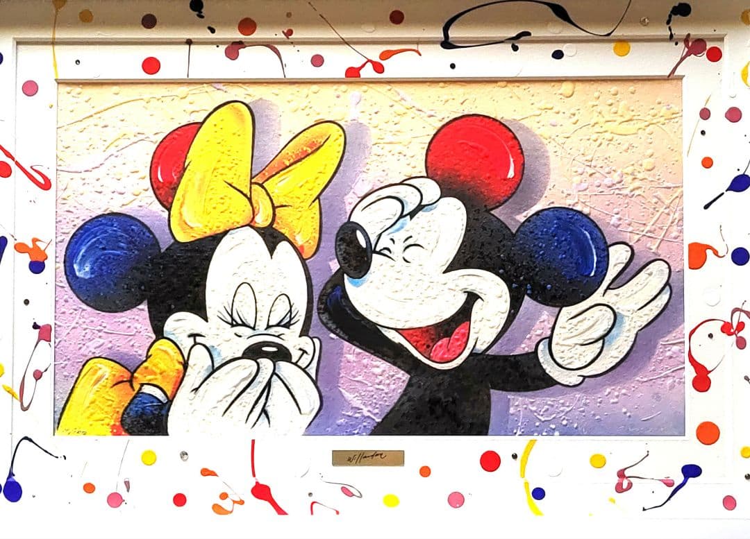 ウィラードソン マウスビーハビン　100枚限定 版画 アールビバン保証書付き