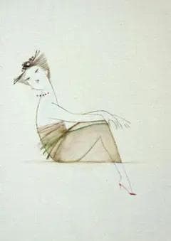 油絵 菅家令子 絵 絵画 インテリア F4-080315 人物 女性像