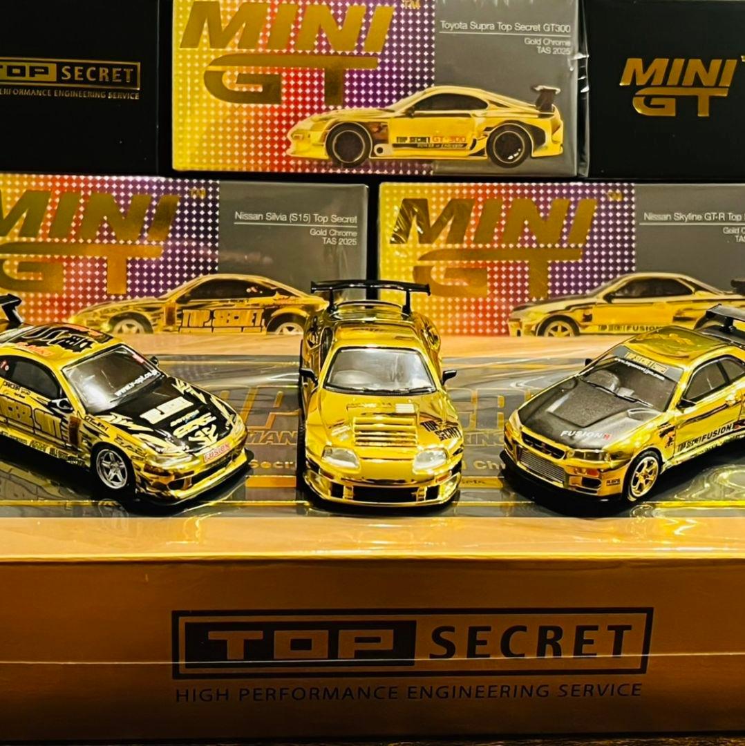 minigt オートサロン2025限定　トップシークレット3台セット