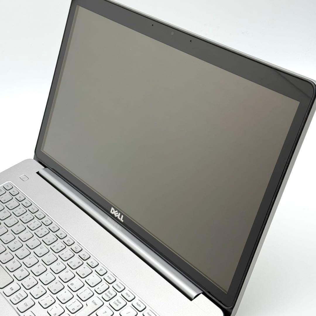 DELLノートパソコン 美品 i7 新品SSD1TB 大画面 タッチパネル 静音