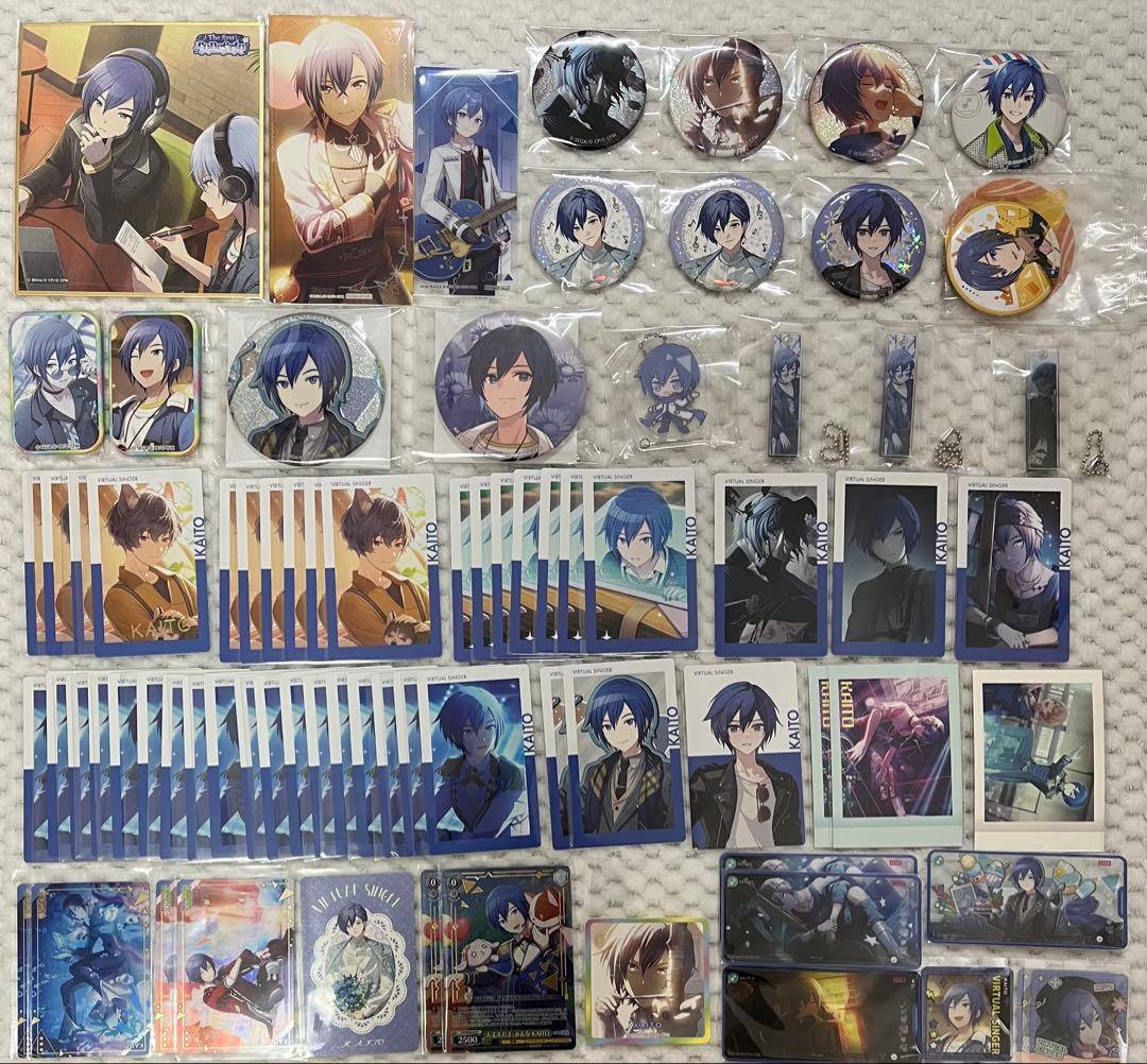 プロセカ　KAITO　グリ缶　エピカ　ぱしゃこれ　メモステ　特典