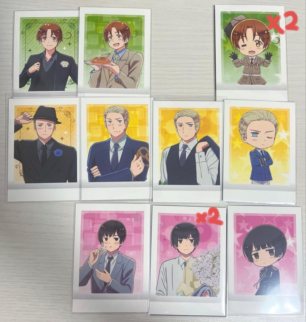 ヘタリア まとめ売り アメリカ中心 アクスタ 缶バッジ ねんどろいど など