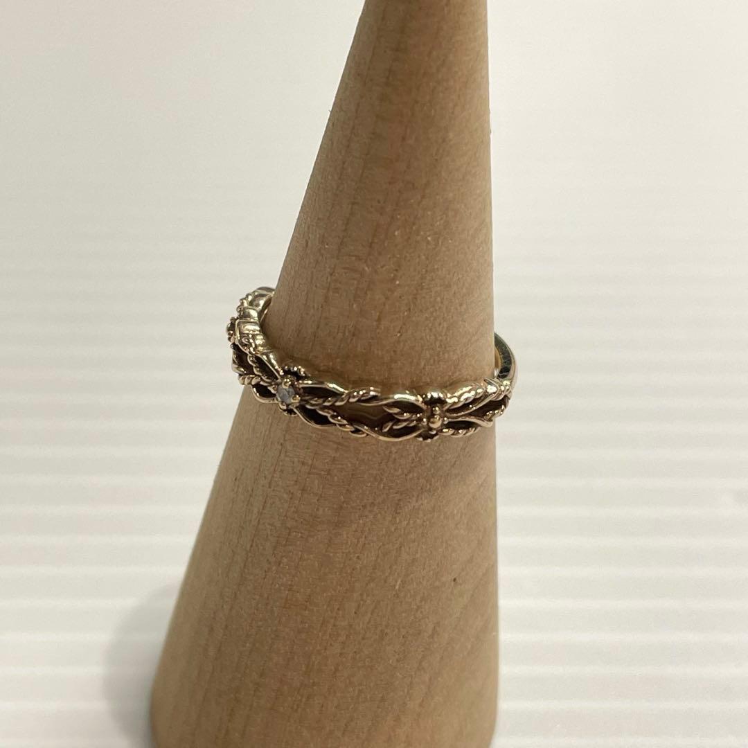 NOJESS ノジェス 0.01ct K5 10.5号 リング