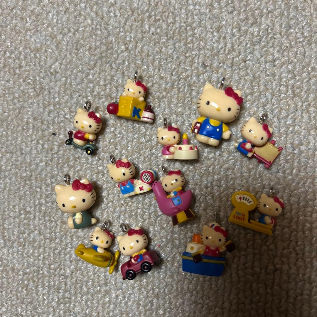 ハローキティ アクリルキーホルダーセット12個セットレア！希少！