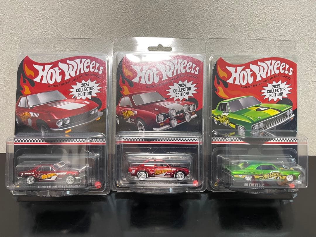 ホットウィール コレクターエディション 2024 2025 ３台