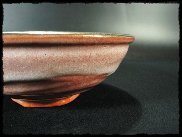 即中斎好 嶋台 茶碗 金銀一双 佐々木 昭楽 茶道具 f236