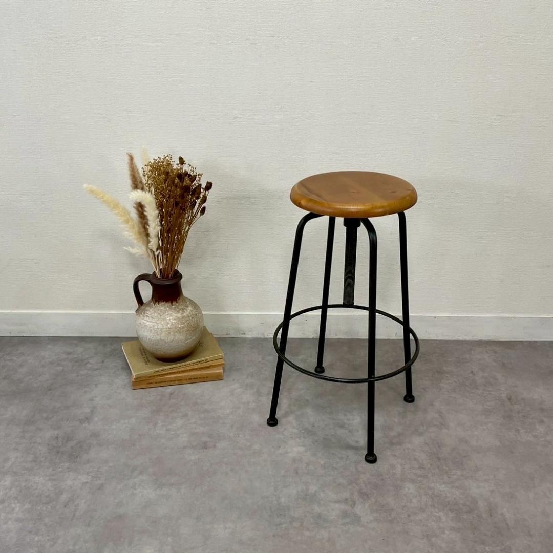 CRASH GATE クラッシュゲートコンベックスIII スツール オーク材 L