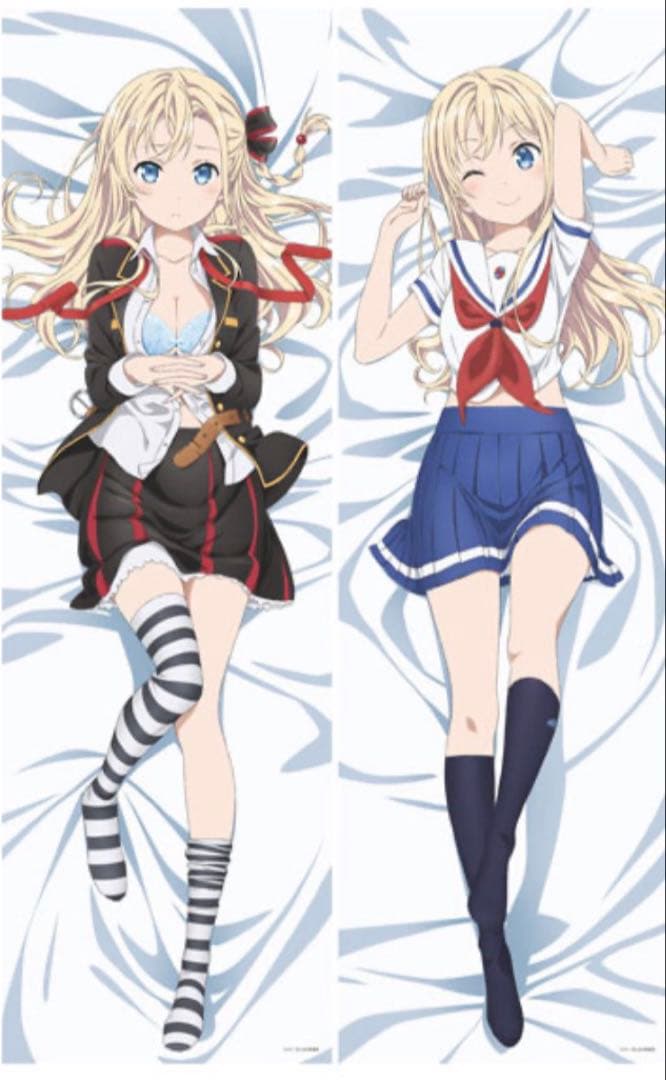 新品 ハイスクール・フリート 横須賀赤道祭「ヴィルヘルミーナ」抱き枕カバー