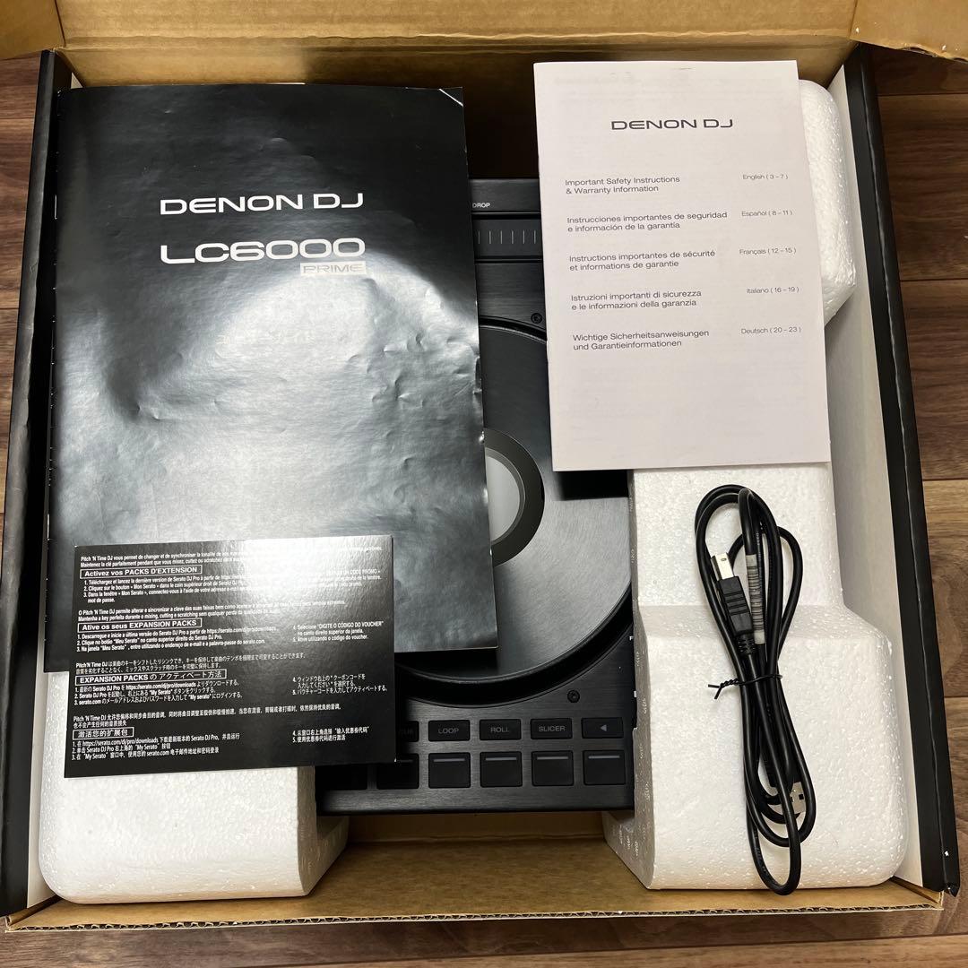 美品 DENON DJ LC6000 PRIME DJコントローラー CDJ