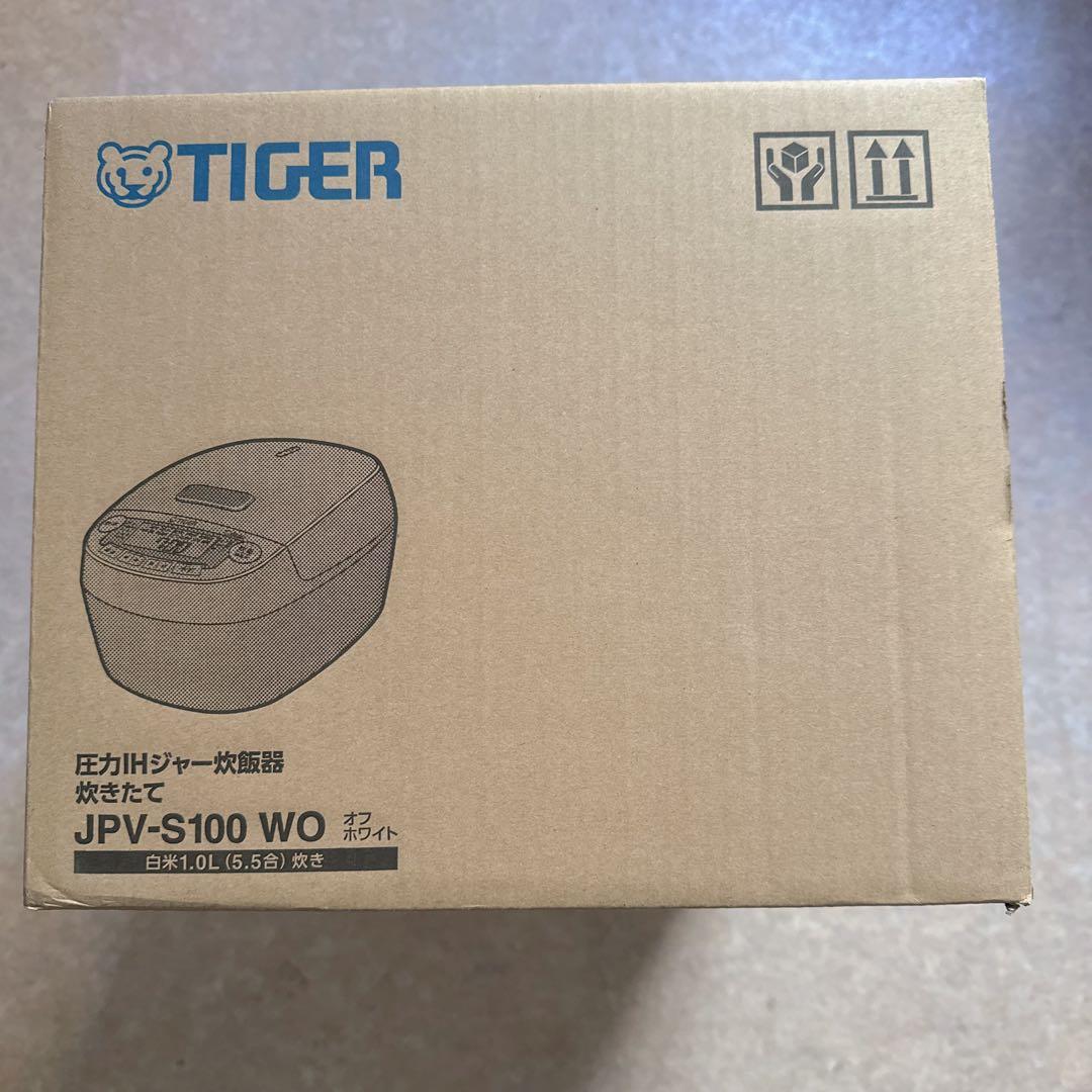 タイガー魔法瓶(TIGER) 炊飯器 5.5合 JPV-S100WO