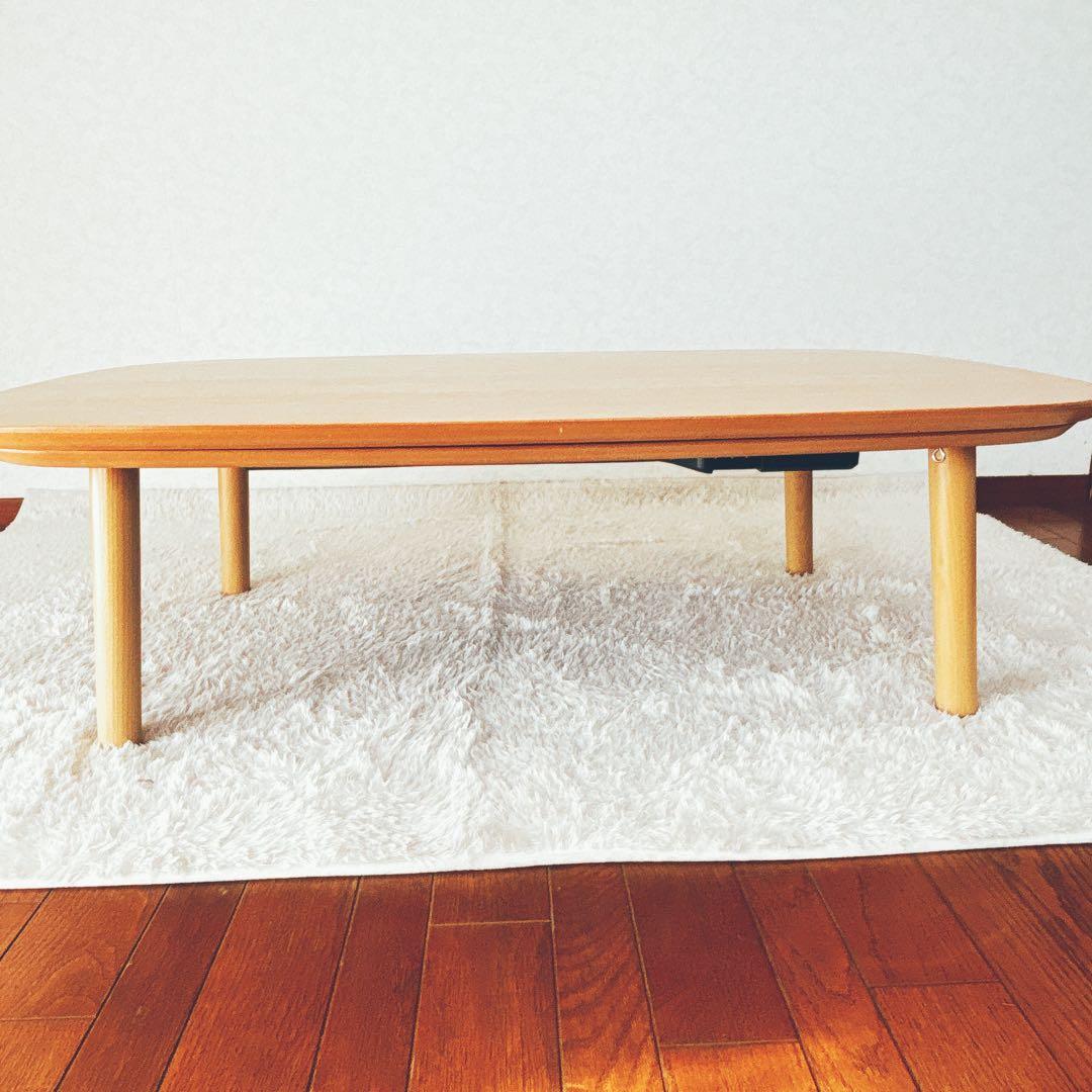 みら様リクエスト品】無印良品 長方形こたつ オーク板突板 MJ-KT1-N 20