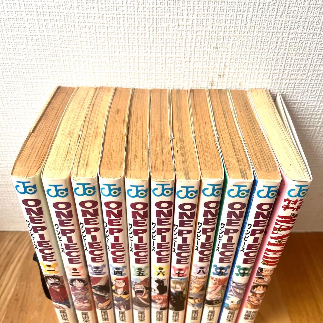 【希少・全て初版】　ONE PIECE 1巻〜10巻➕ウォンデットセット