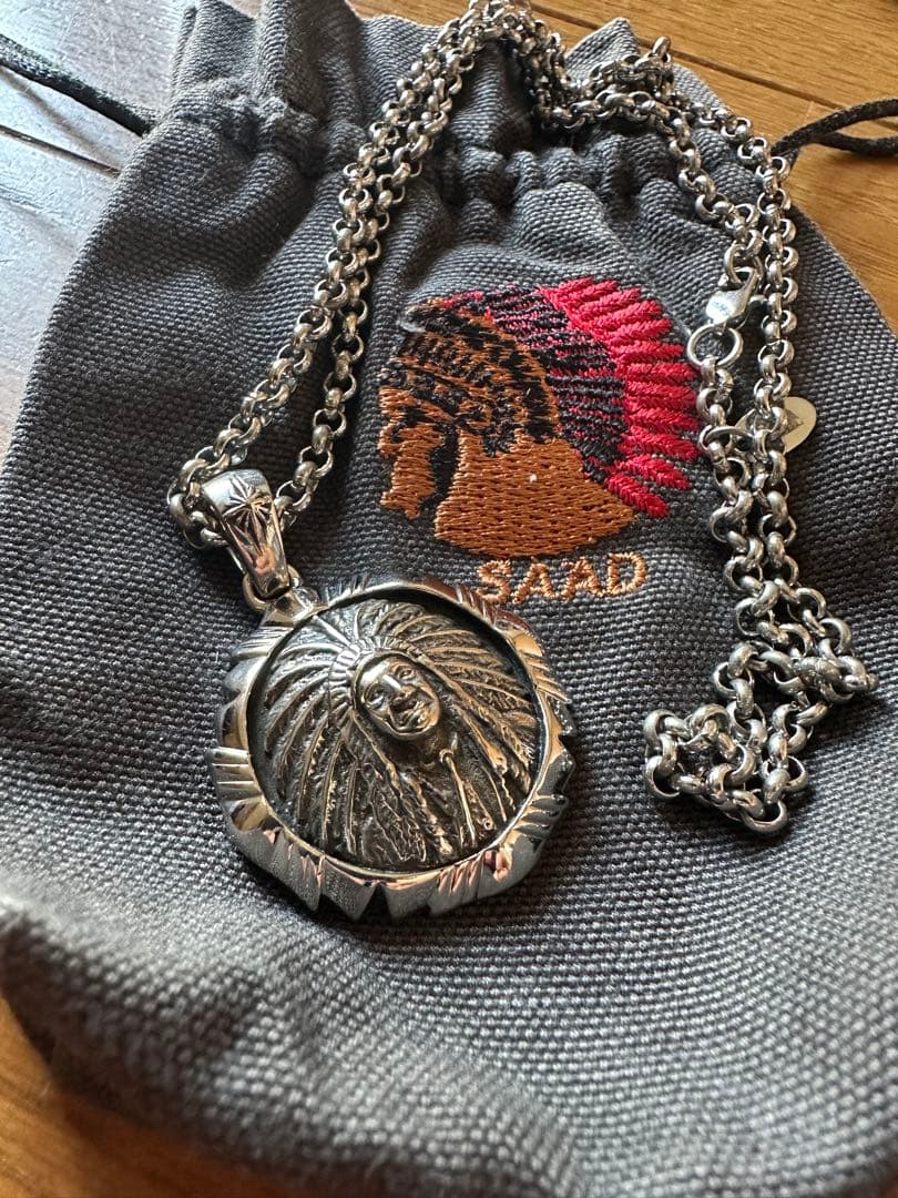 SAAD インディアン ネックレス