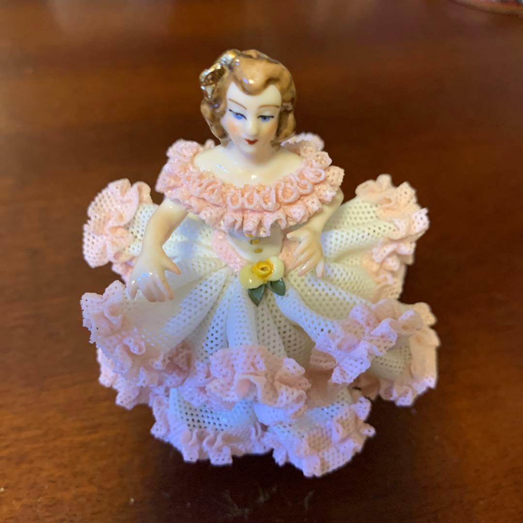 レースドール　陶器　ドイツ製