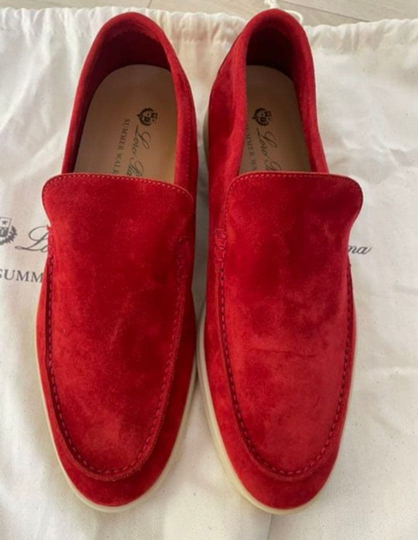 ロロピアーナ 43 summer walk モカシン スリッポン