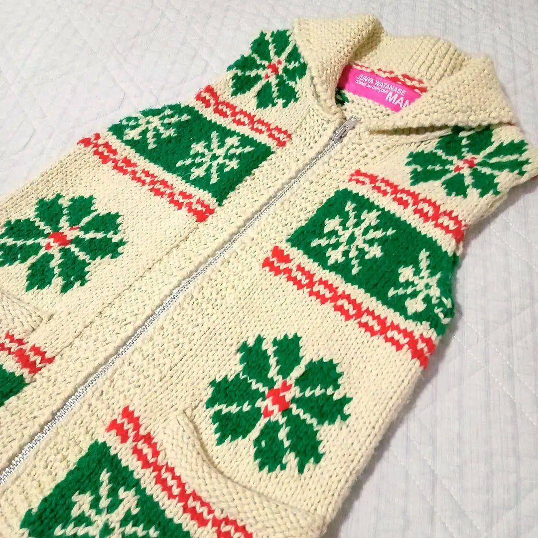 JUNYA WATANABE ニットベスト ヴィンテージ　カウチン