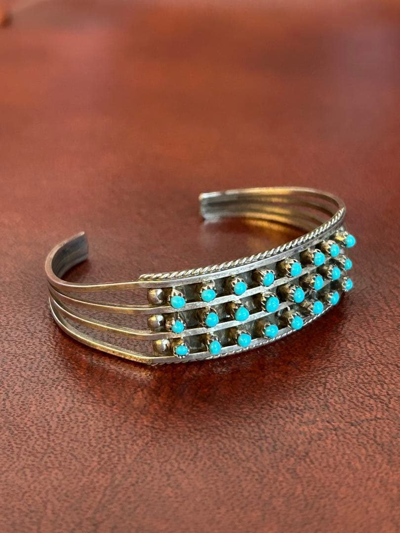 70s Vintage ZUNI Bangle silver925 ズニ族