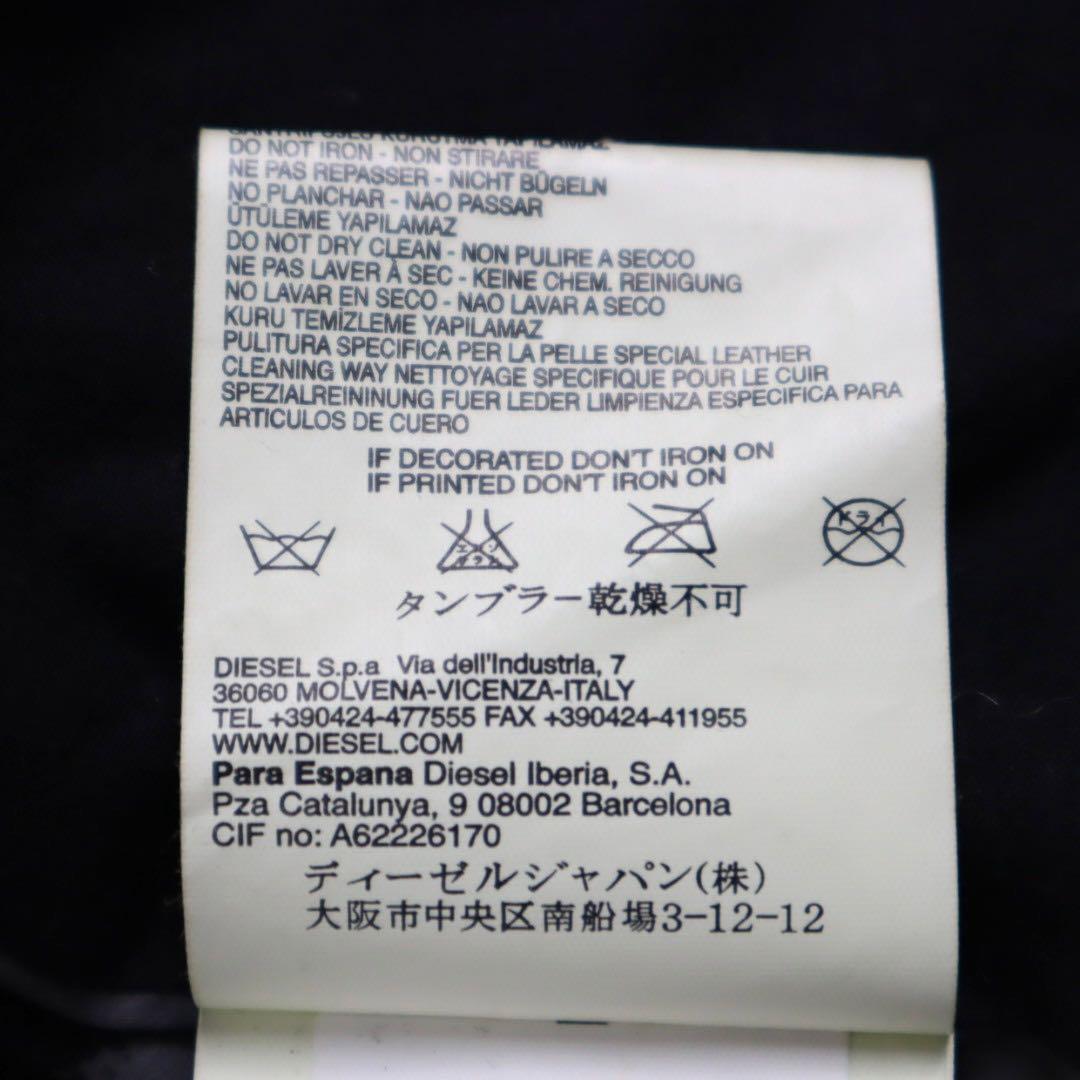 archive diesel ジップデザイン ライダース レザージャケット