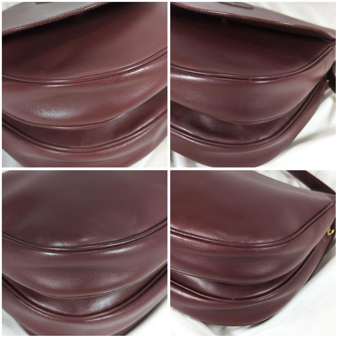 【美品】 カルティエ マストライン メッセンジャーバッグ ２層タイプ 保存袋付き