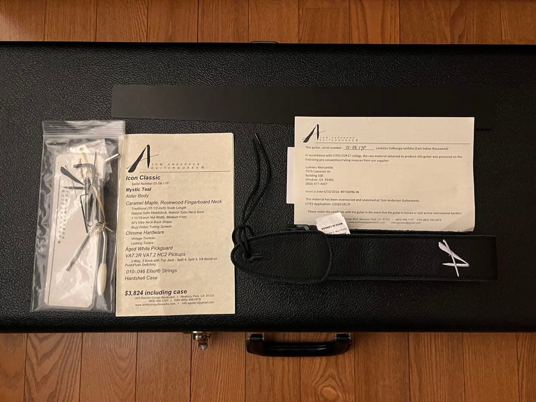 【美品】Tom Anderson Icon Classic NAMMショー展示品