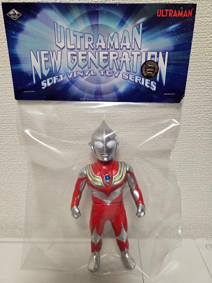 MAXTOY ウルトラマン ティガ パワータイプ 赤 ソフビ TTF