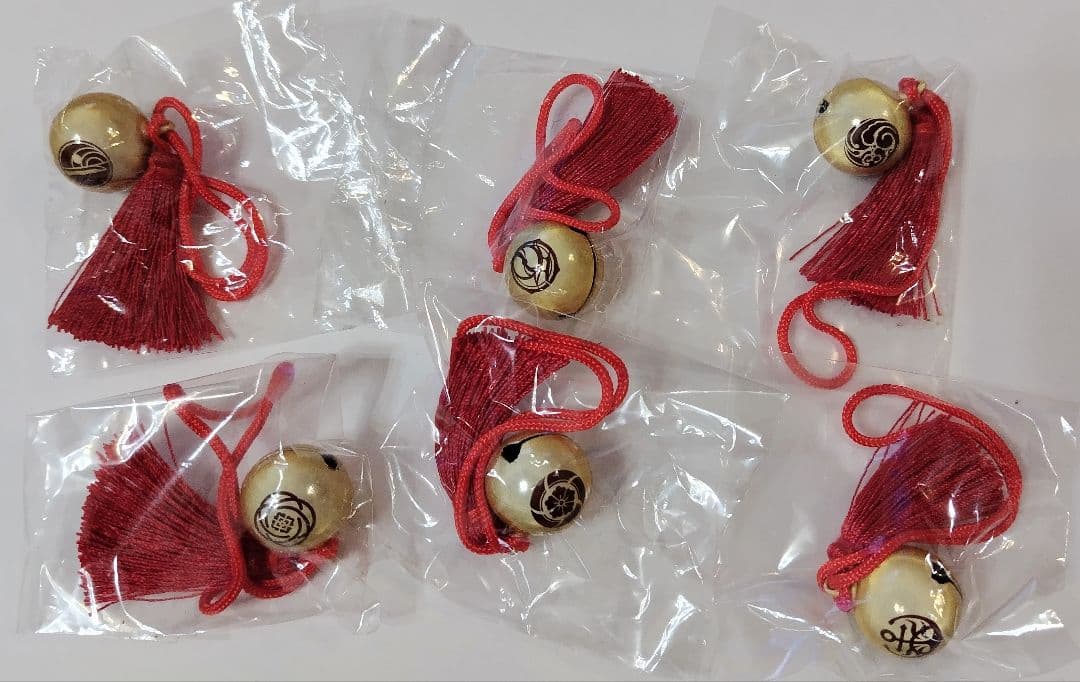 刀剣乱舞　鈴　6個セット　へし切長谷部　歌仙兼定　大和守安定　薬研藤四郎