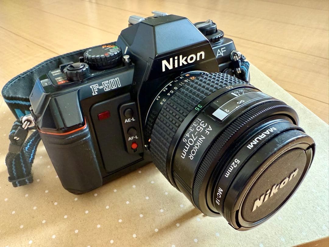 【美品】Nikon F-501（AF NIKKOR 35-70mm付属）