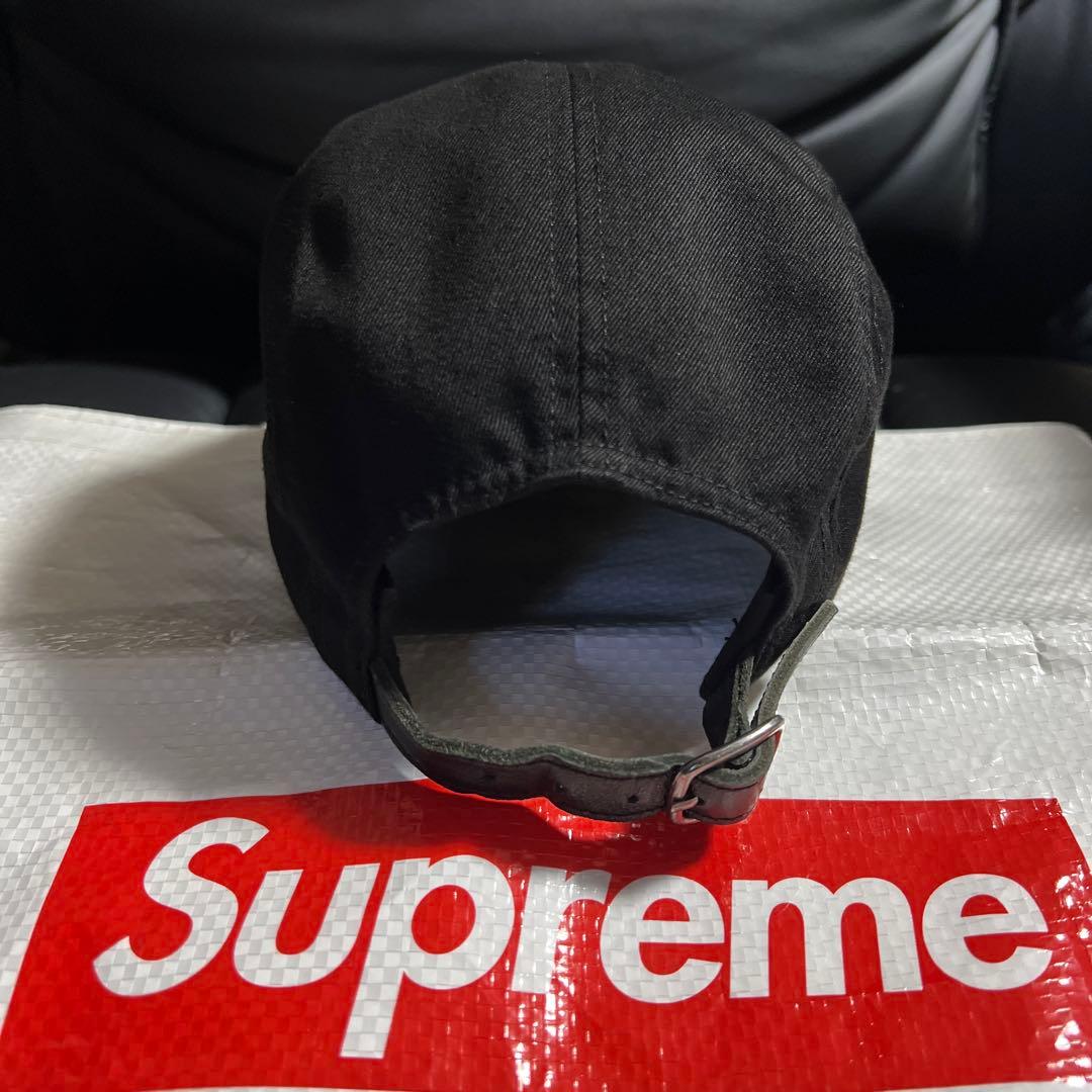 正規品　美品　Supreme 黒 ワークキャップ
