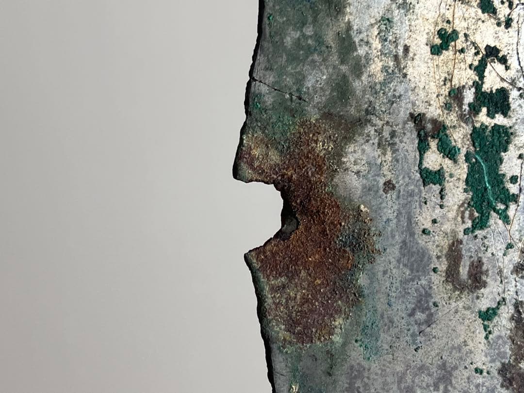 【平安〜院政期 銀張り線刻仏板11〜12世紀頃】骨董アンティーク美術芸術金工工芸