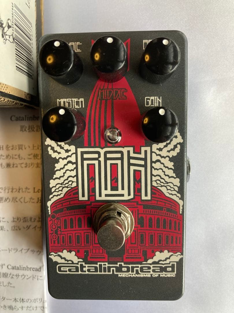 【ジャンク扱】 Catalinbread ROH オーバードライブ エフェクター