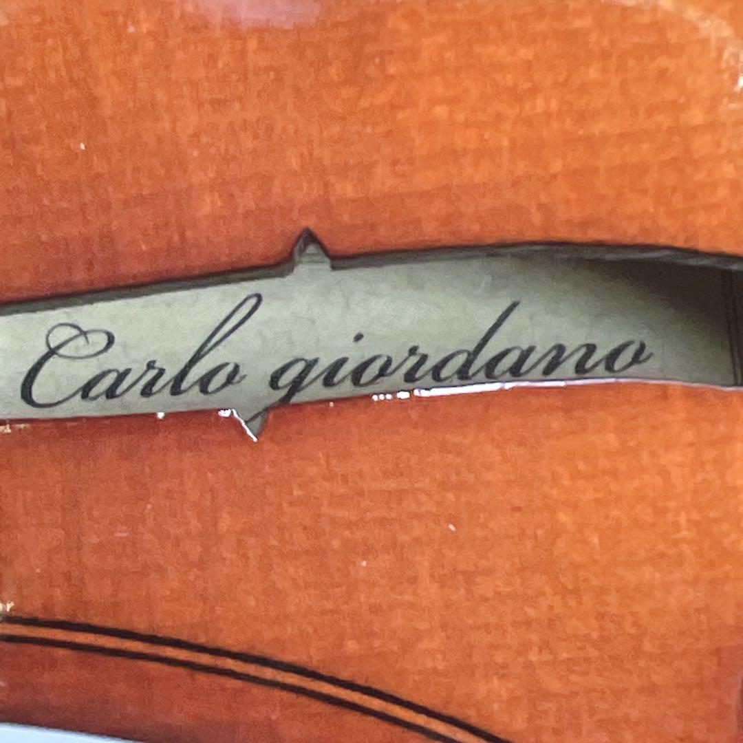 【極美品】Carlo giordano バイオリン VS-1 4/4 2021年