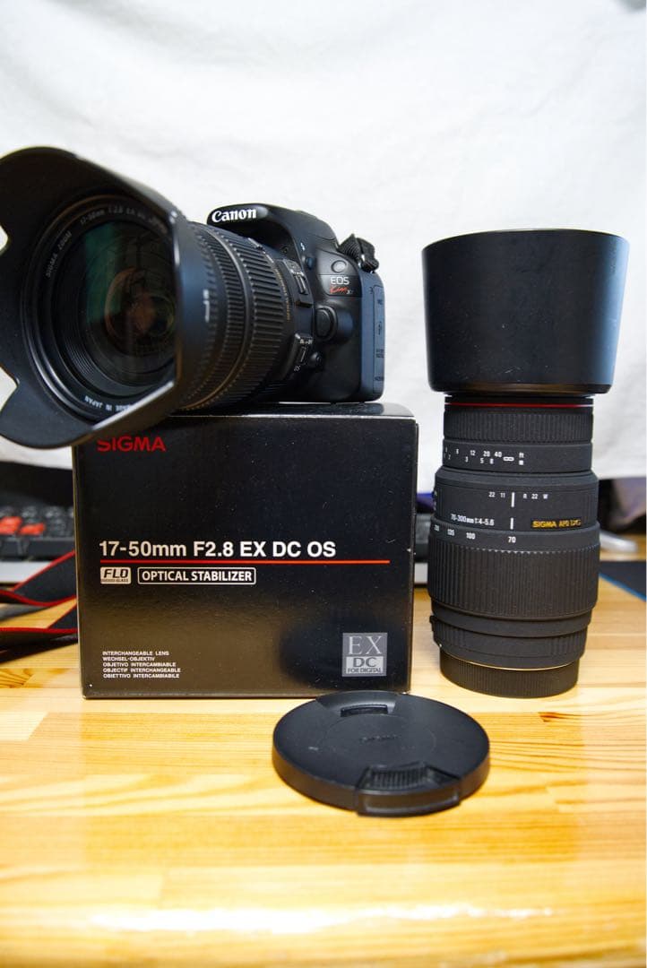 Canon EOS kissx7 & SIGMA 17-50mm F2.8など