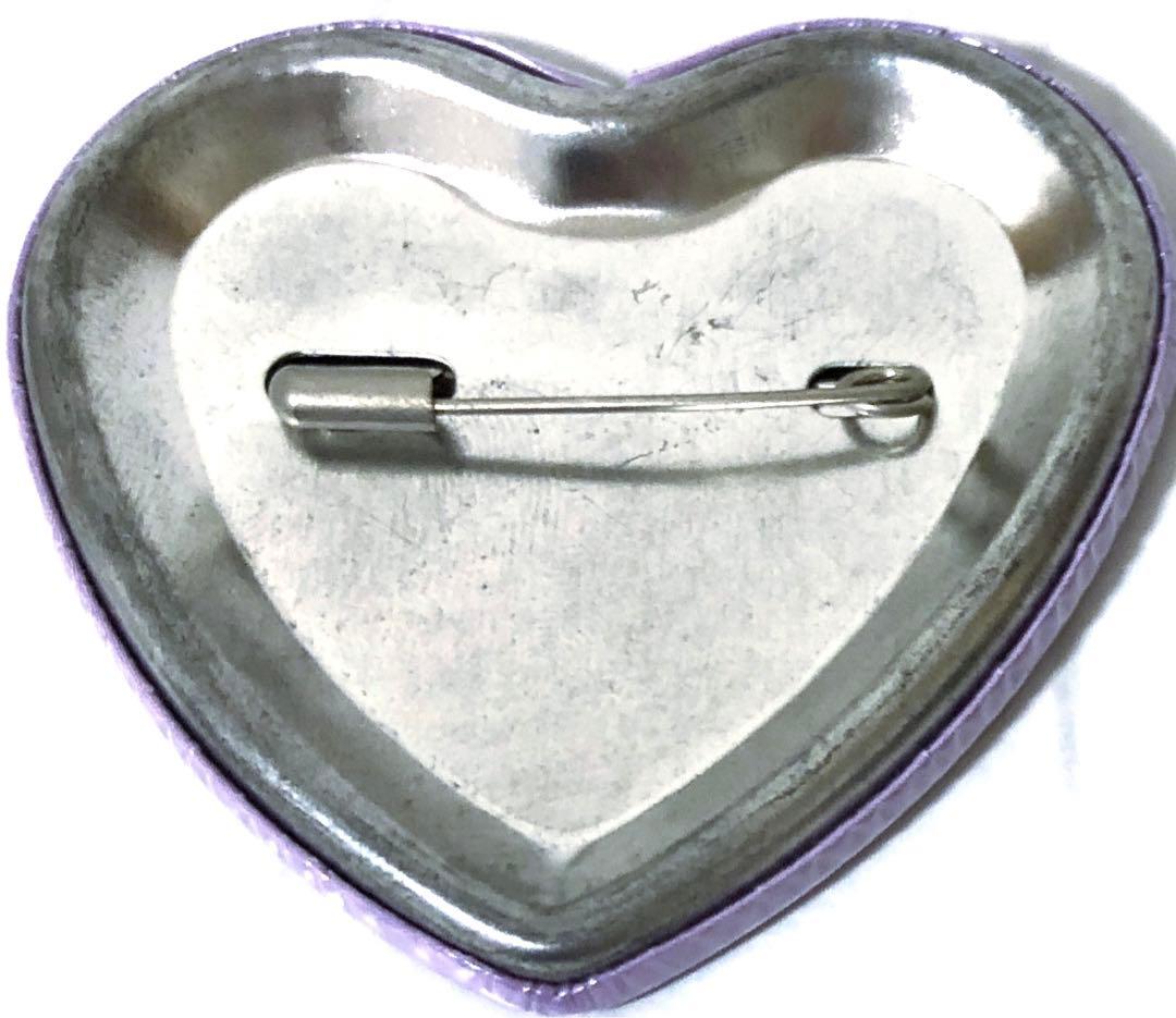 ノーゲーム・ノーライフ　ノゲノラ　ハート型　缶バッジ　シュヴィ