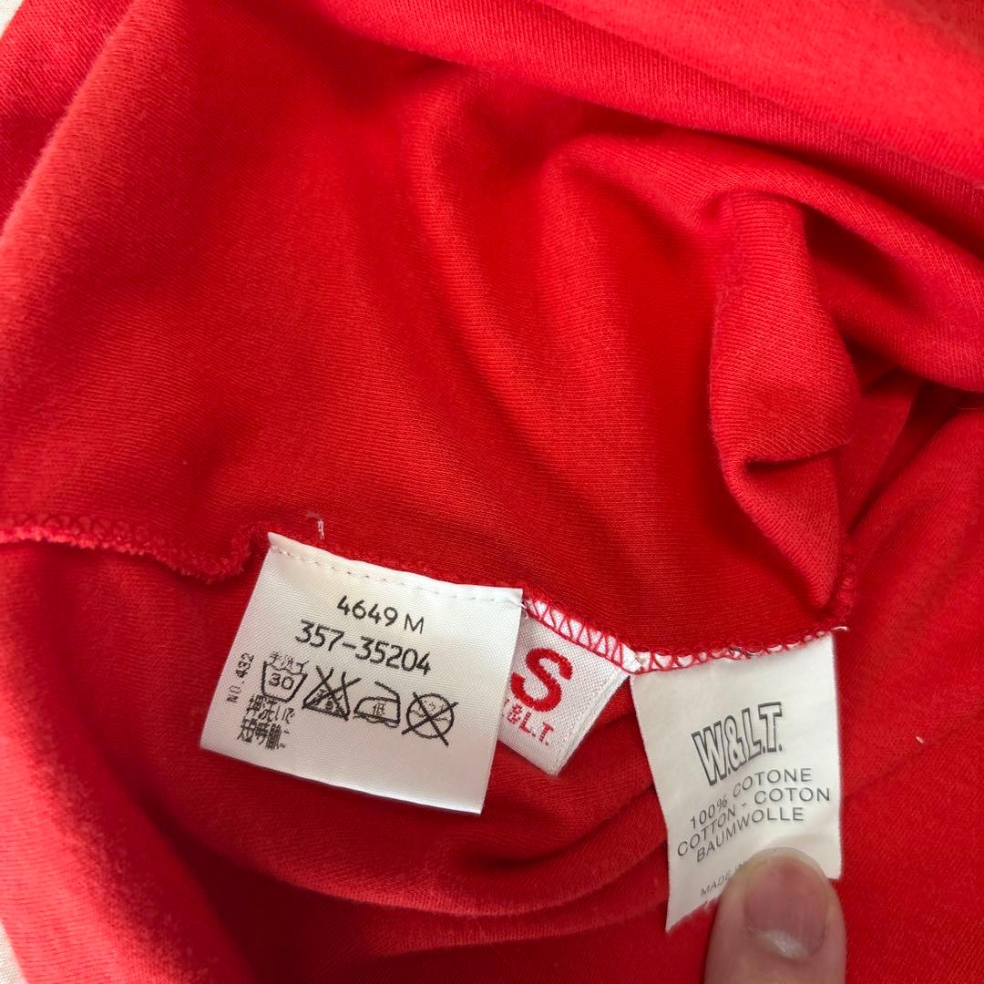 W&LT パクパクくん Tシャツ レッド