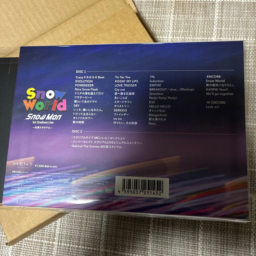 World F.C限定　DVD 日産スタジアム