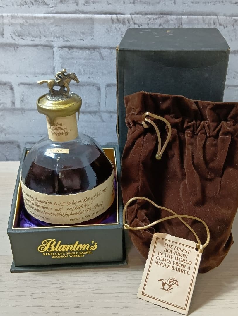 【古酒】Blanton's バーボンウイスキー 750ml 46% ブラントン