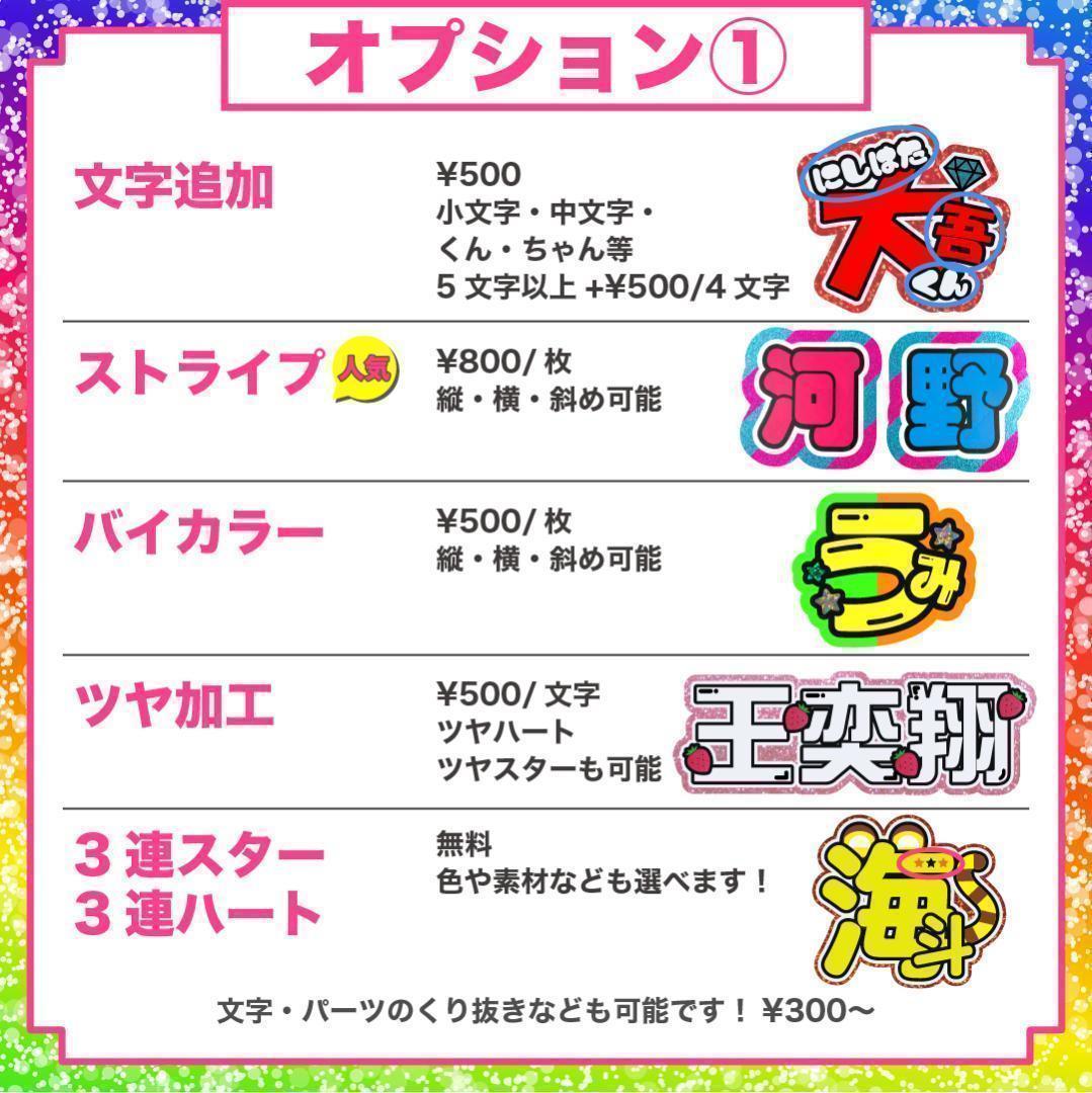 うちわ屋さん 可愛い オーダー ハングル うちわ文字 フレーム ネームボード