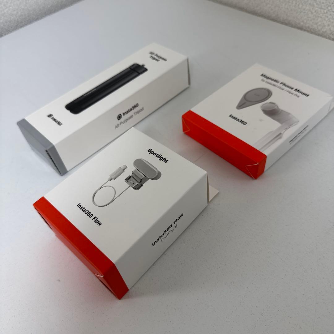 Y*I様 Insta360 Flow Pro マウント　ライト　セット