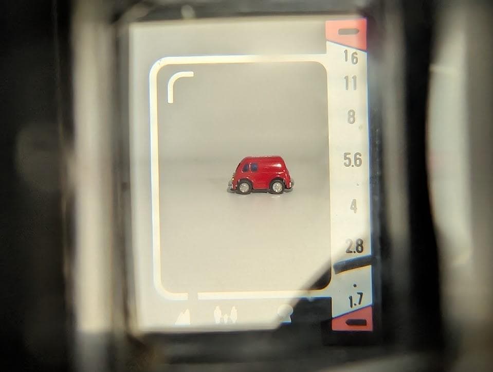 【露出計動作品】 Canon demi EE17 ハーフフィルムカメラ