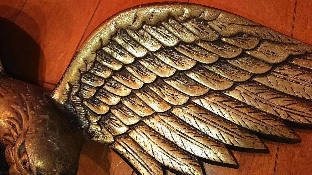 激レア 特大 94cm イーグル 鷲 レリーフ 壁掛け ビンテージ デコトラにも