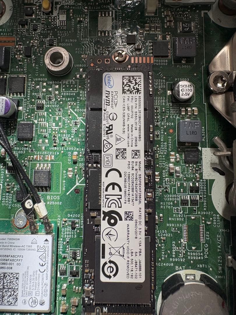 ミニPC HP ProDesk 400 G3 DM Core i3-6100t 8GB