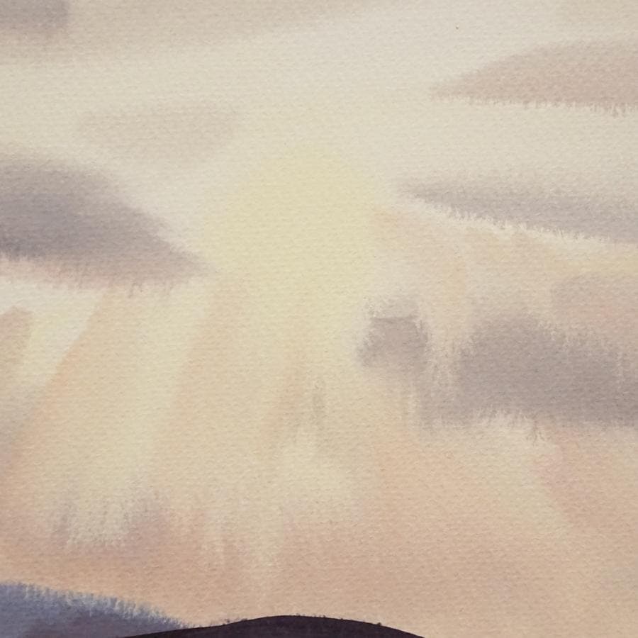 作者不詳 日本画 水彩画 風景画 絵画 肉筆 額装 美術品