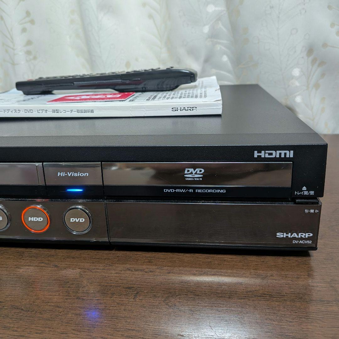 ☆美品☆シャープAQUOS【DV-ACV52】2009年製◎動作品◎付属品一式付
