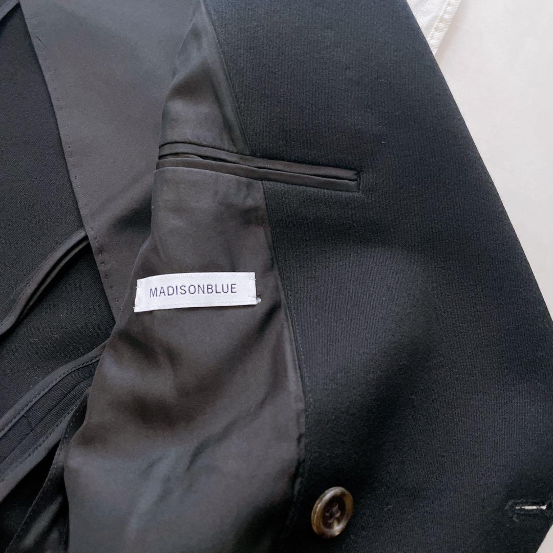 未使用品✨マディソンブルー パールボタン ダブルチェスターコート ブラック XS