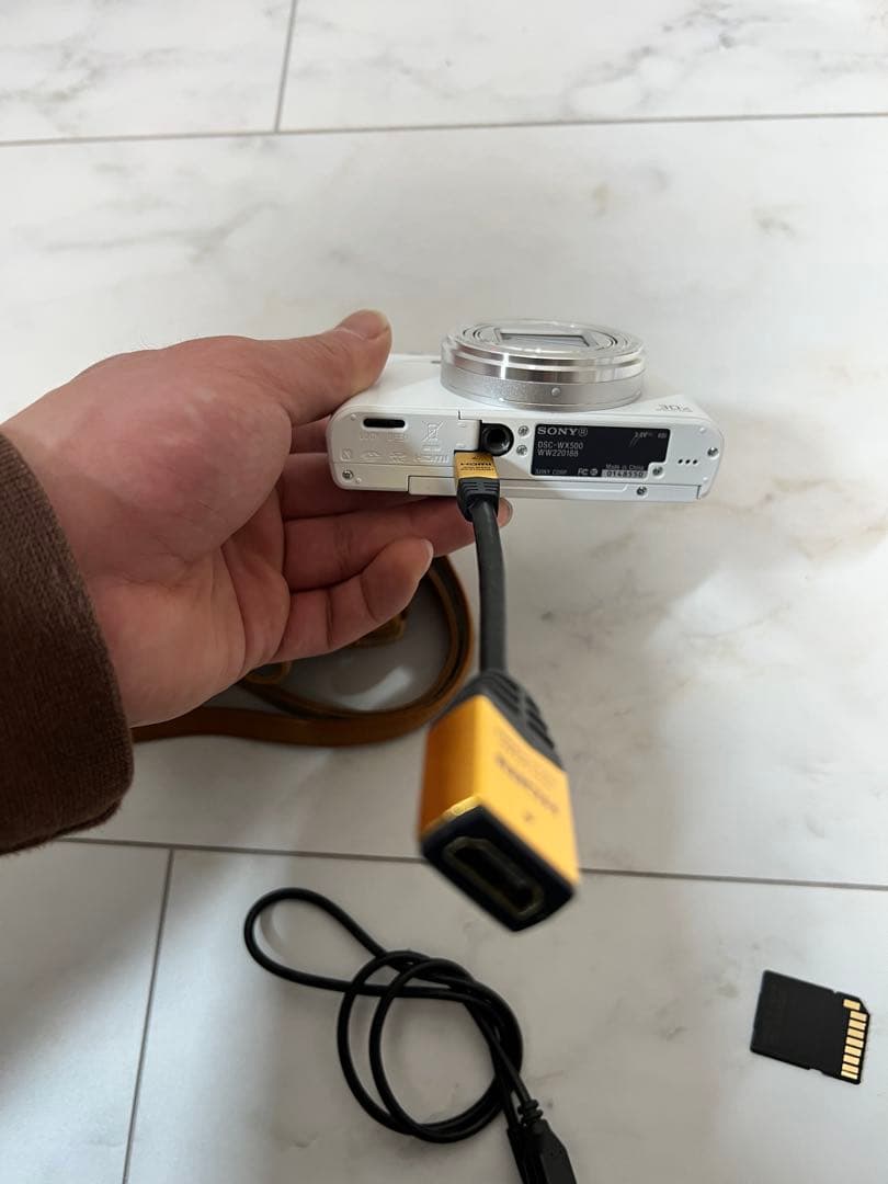 美品！ SONY DSC-WX500 ホワイト 付属品多数